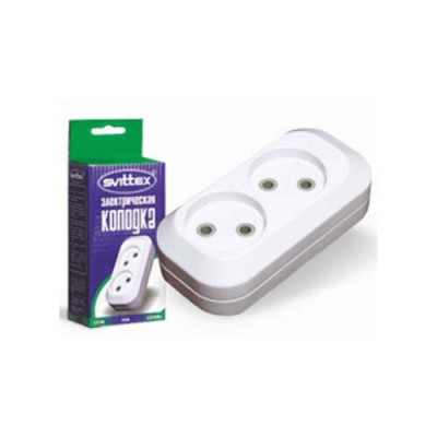 Колодка двомісна 50шт