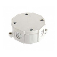 Коробка монтажна Р-1  80х80х45мм, клема 4*2,5мм