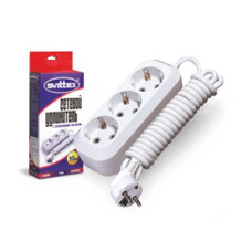 Подовжувач тримісний 2м з заземл. 40шт