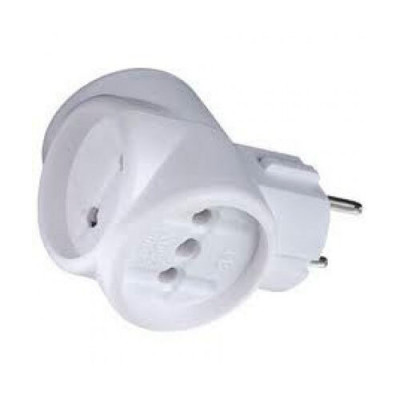 Трійник токер білий (120шт.)