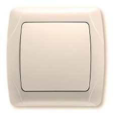 Вимикач одинарний Viko Carmen Крем