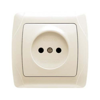 розетка одинарна VI-KO CARMEN крем