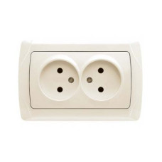 розетка подвійна VI-KO CARMEN крем