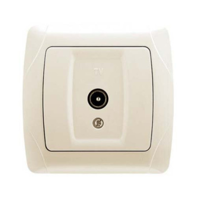 розетка телевізійна VI-KO CARMEN крем