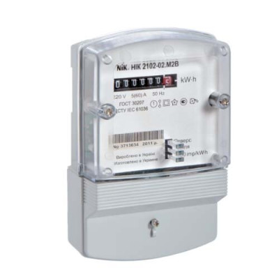 Лічильник НИК 2102-02 М2 В 220В 5-60А