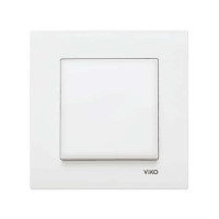 Вимикач одинарний Viko Karre Білий