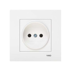 розетка одинарна Viko Karre Біла