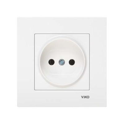 розетка одинарна Viko Karre Біла