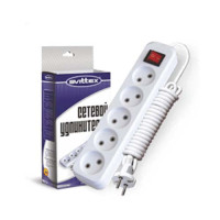 Подовжувач п'ятимістний 5м з кнопкою 40шт