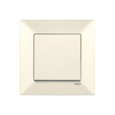 Вимикач одинарний Viko Meridian Крем