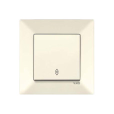 Вимикач одинарний прохідний Viko Meridian Крем