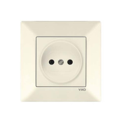 Розетка одинарна Viko Meridian Крем