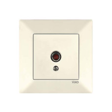 Розетка телевізійна Viko Meridian Крем
