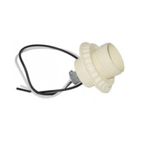 Патрон Е-14 пластік з проводом