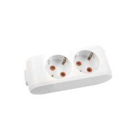 Колодка 2 гнізда з/заз. Multi-Let