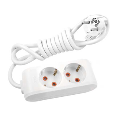 Подовжувач 2/3м. з/заз. Multi-Let