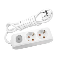 Подовжувач 2/2м. з/заз. +вим.  Multi-Let