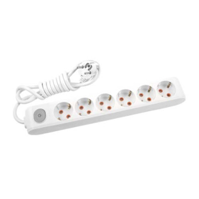 Подовжувач 6/3м. з/заз. + вим. Multi-Let