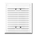 Вентиляційні решітки з сіткою проти комах без кріплення 155*155