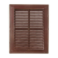 Вентиляційні решітки кольорові 155*155 (корич.)