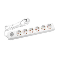 Подовжувач 6/5м. з/заз. + вим. Multi-Let