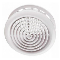 Вентиляційний дифузор д.175мм з фланцем д.125мм та пруж.кріпл.