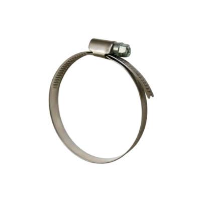 Хомут затяжний нержавіюча сталь  70-90 мм APRO