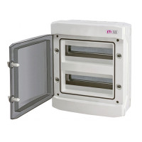 Щит пласт. зовнішній ECH 24PT (24мод.) IP65