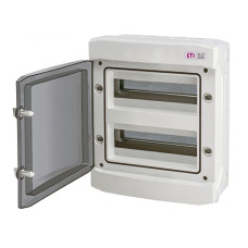 Щит пласт. зовнішній ECH 24PT (24мод.) IP65