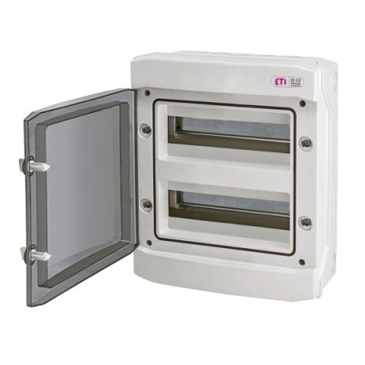 Щит пласт. зовнішній ECH 24PT (24мод.) IP65