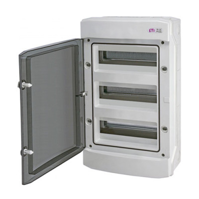 Щит пласт. зовнішній ECH 36PT (36мод.) IP65