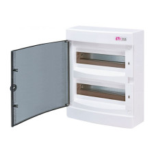 Щит зовн. розподільчий ECT 24 PT (24мод.проз.дверці)