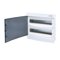 Щит внутр. розподільчий ECМ 2x18 PT (36мод.проз.дверці) (2x18мод.)