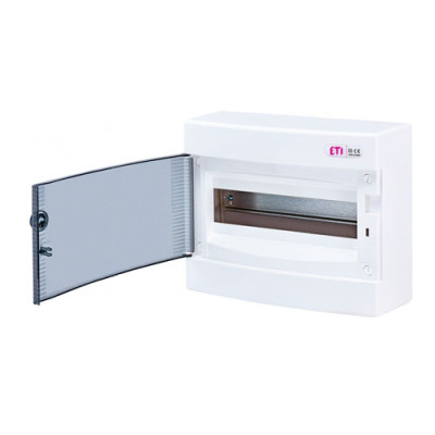 Щит зовн. розподільчий ECT 12 PT (12мод.проз.дверці)