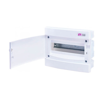 Щит внутр. розподільчий ECМ 12 PO (12мод.БІЛІ.дверці)