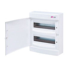 Щит зовн. розподільчий ECT 24 PO (24мод.БІЛІ.дверці)