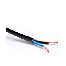 Провід ШВВП 2*1,0  Віса-Електро чорний