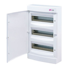 Щит зовн. розподільчий ECT 36 PO (36мод.БІЛІ.дверці) (3x12мод.)