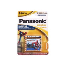 Батарейка Panasonic ALKALINE POWER (AAA) BLI 4 Power Rangers