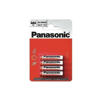 Батарейка Panasonic RED ZINK R03 BLI 4 ZINK-CARBON