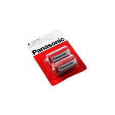 Батарейка Panasonic RED ZINK R14 BLI 2 ZINK-CARBON