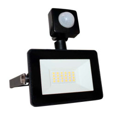 Прожектор світлодіодний з датчиком руху SPG 10 Slim 10W 6400K 900Lm