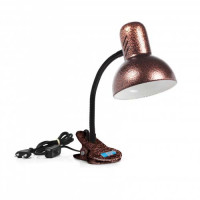 Лампа настільна з прищепкою "Стара мідь"