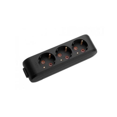 Колодка ЧОРНА 3 гнізда Multi-Let