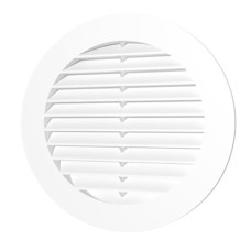 Вентиляційна решітка з фланцем та пружинним кріпленням кругла д.180хд.150мм