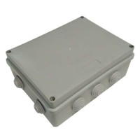 Коробка монтажна Premium Gray Р-8  200х155х80мм без клем