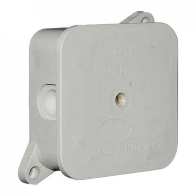 Коробка монтажна Р-2  90х90х45мм, без клем