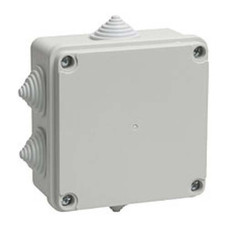 Коробка монтажна Premium Gray Р-9  100х100х70мм без клем