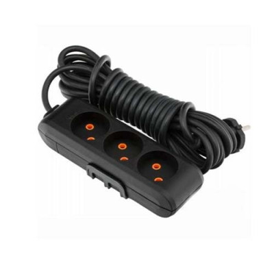 Подовжувач ЧОРНИЙ 3/5м. Multi-Let