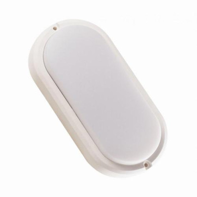 Світильник LED UL-318  8W 4000K, 560LM Овал, білий IP54